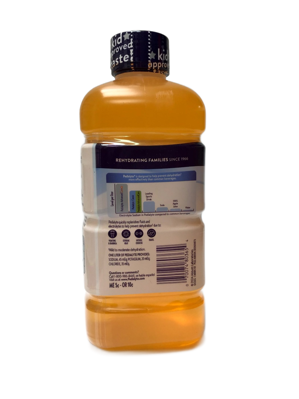 Pedialyte Pedialyte Electrolyte Solution Mixed Fruit, 33.8 fl oz, photo 3