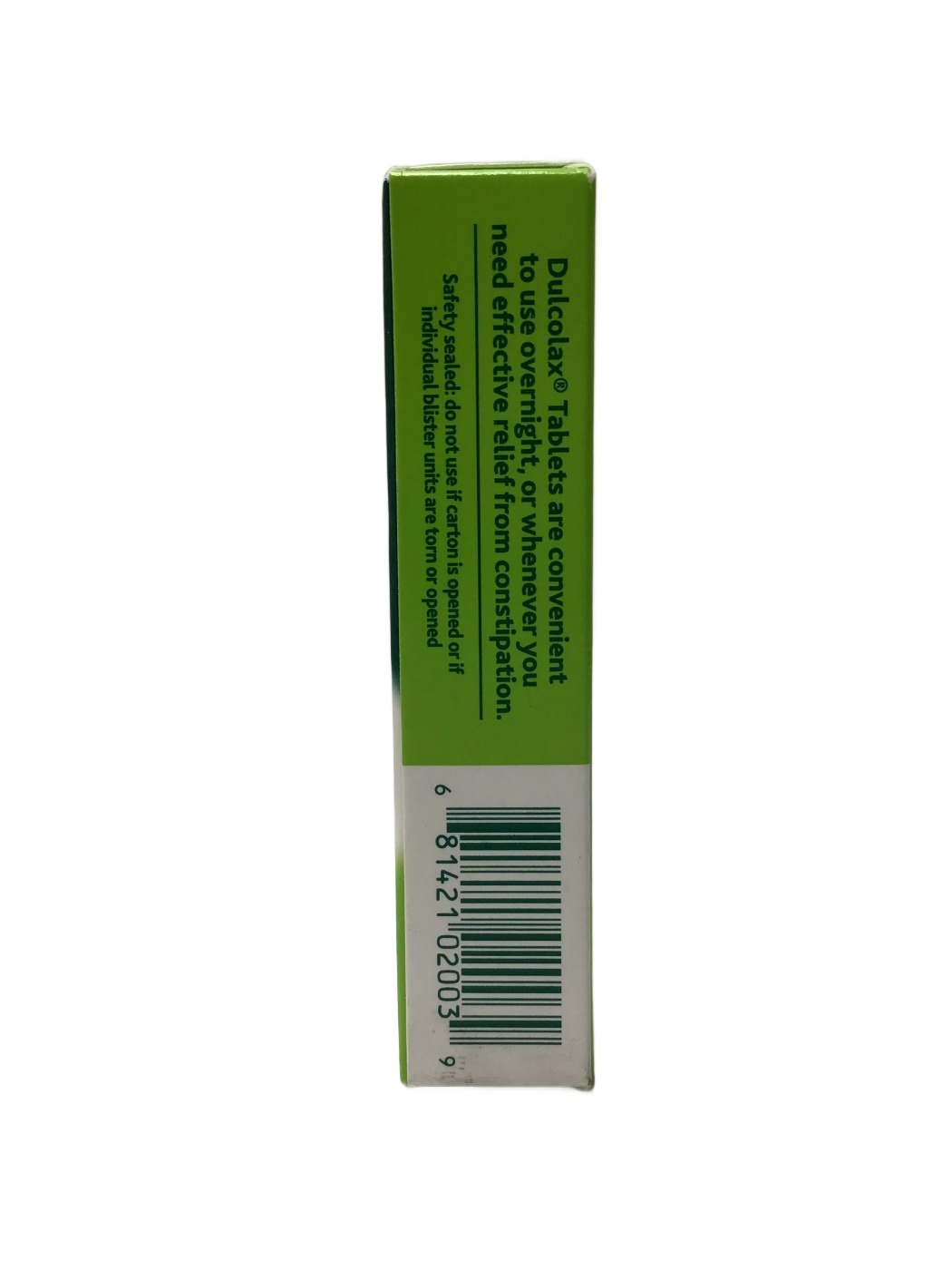 Dulcolax Dulcolax Overnight Laxative Bisacodyl (USP) 5 mg Comfort Coated Tablets, 50 ct, photo 2