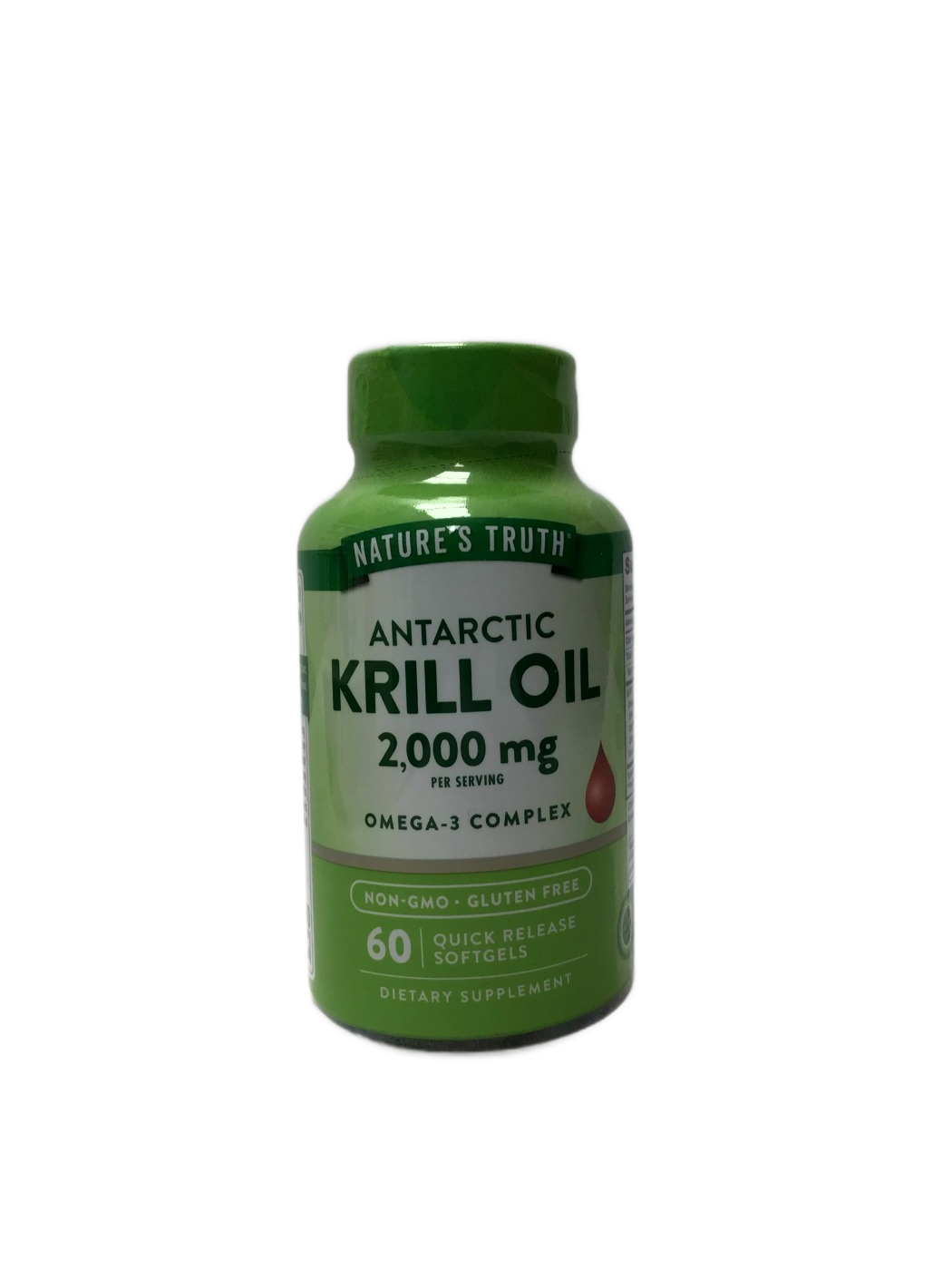 Nature's Truth Nature's Truth Antarctic Krill Oil 2,000 mg Omega-3 Complex Quick Release Softgels, 60 ct