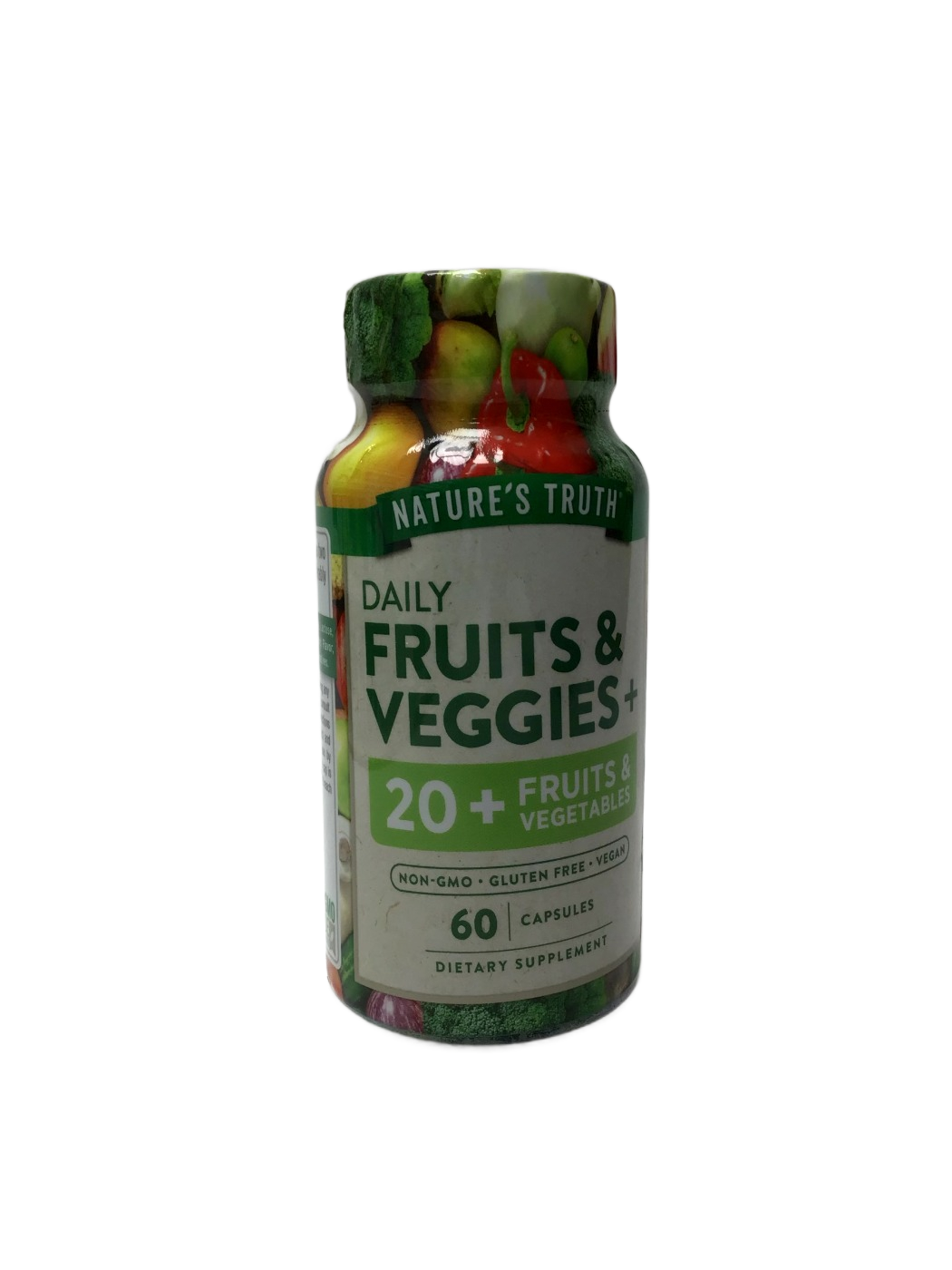 Nature's Truth Nature's Truth Daily Fruits & Veggies+ 20+ Fruits & Vegetables Capsules, 60 ct