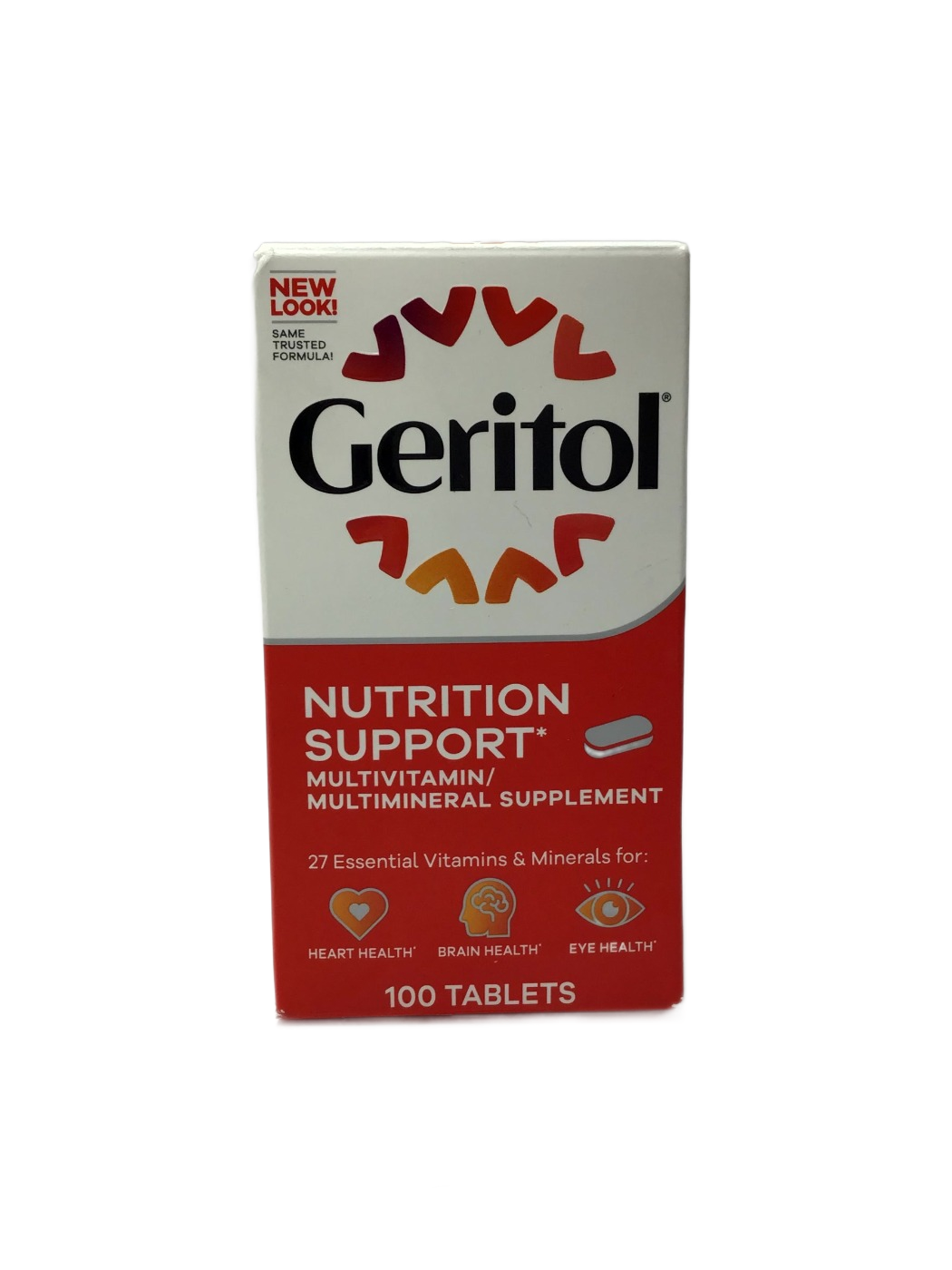 Geritol Geritol Nutrition Support Multivitamin/Multimineral Supplement, 100 ct