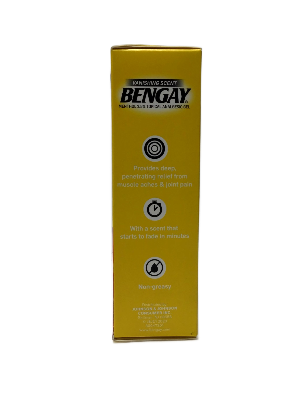 Bengay Bengay Vanishing Scent Menthol 2.5% Topical Analgesic Gel, 2 oz, photo 2