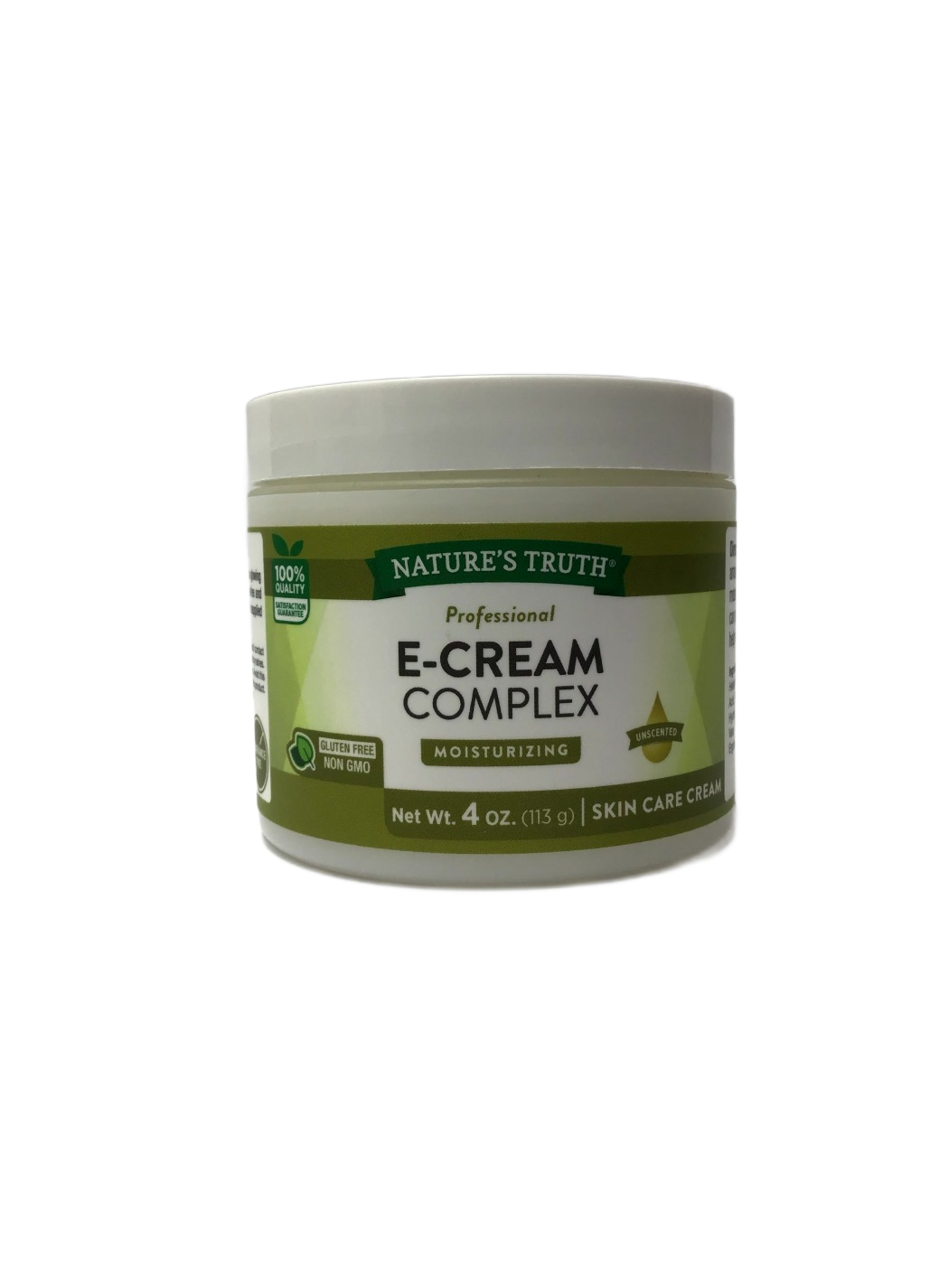 Nature's Truth Nature's Truth Professional E-Cream Complex Moisturizing, Unscented, 4 oz