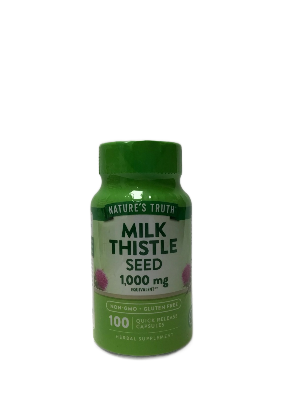 Nature's Truth Nature's Truth Milk Thistle Seed 1,000 mg Quick Release Capsules, 100 ct