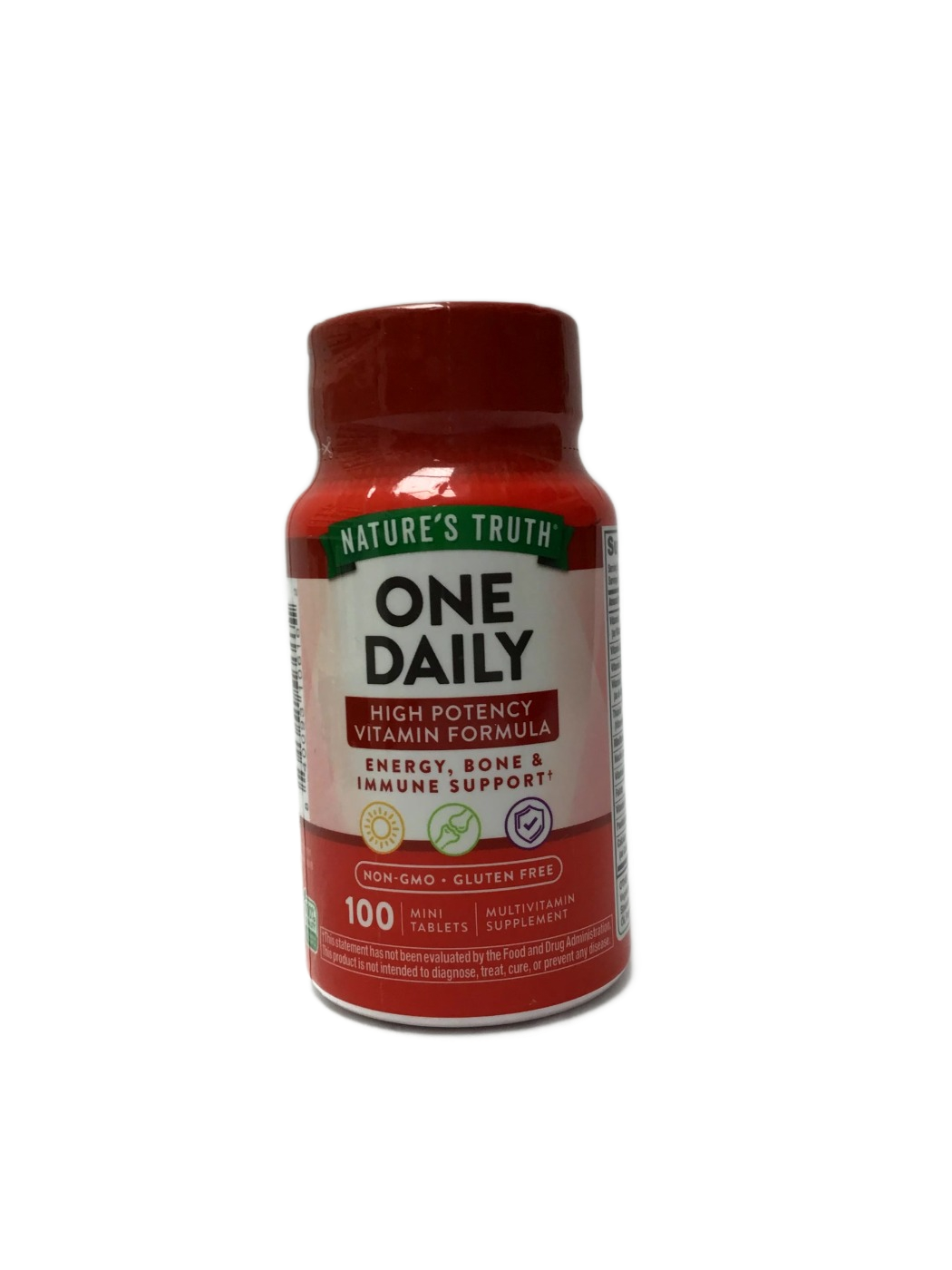 Nature's Truth Nature's Truth One Daily High Potency Vitamin Formula Mini Tablets, 100 ct