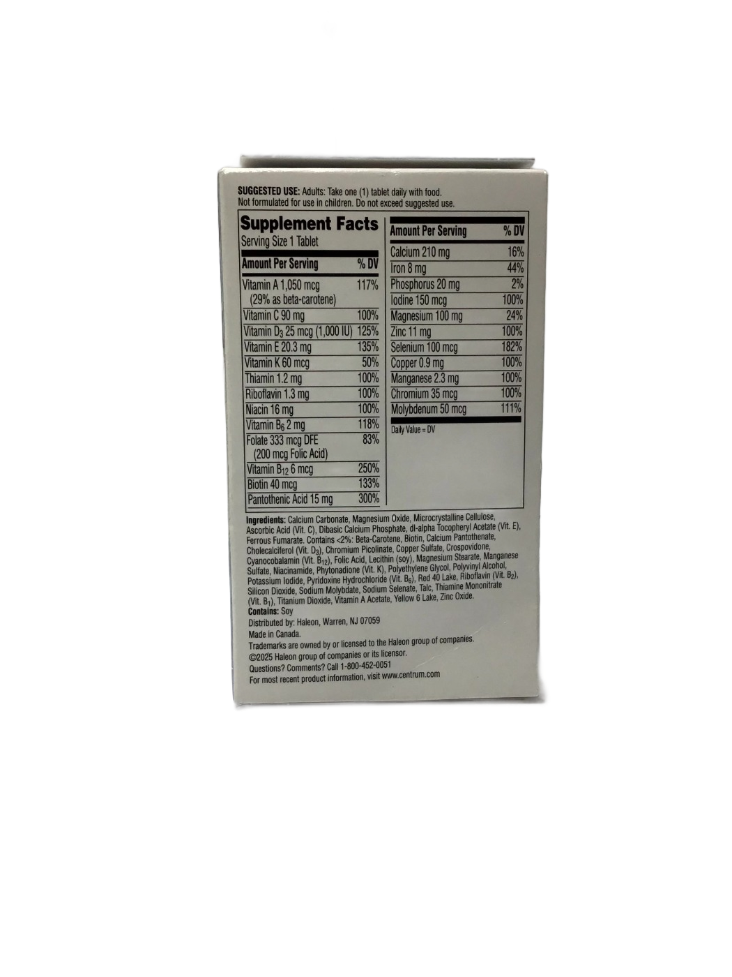 Centrum Centrum Men Complete Multivitamin, 120 ct, photo 3