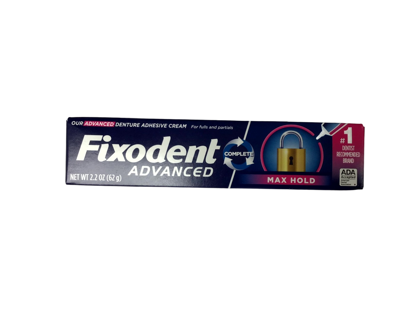 Fixodent Fixodent Advanced Complete Max Hold Denture Adhesive Cream, 2.2 oz