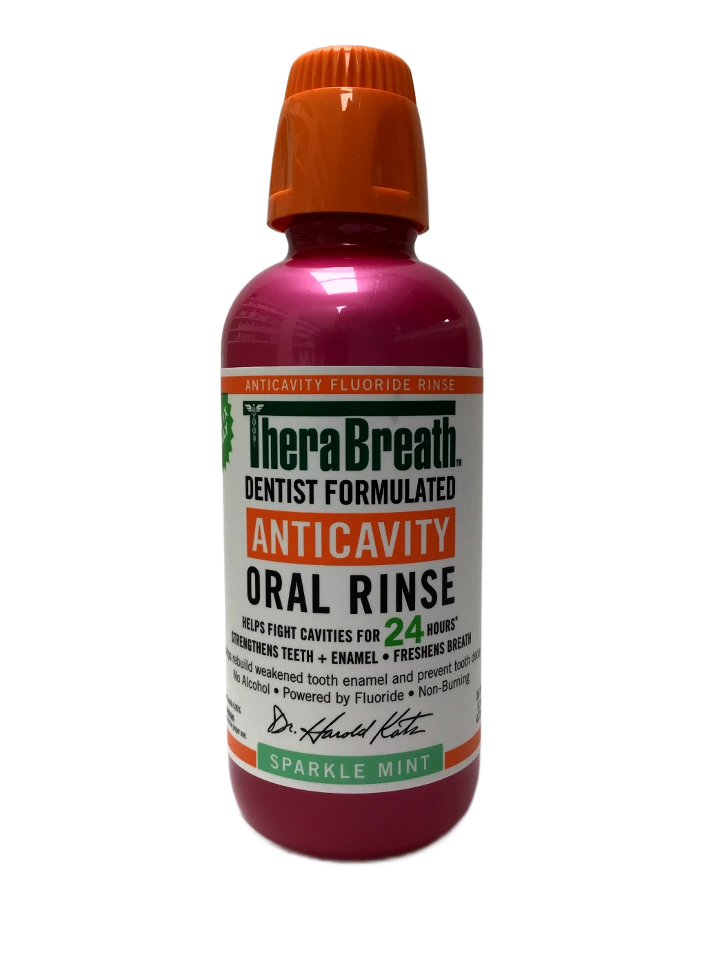 TheraBreath TheraBreath Anticavity Oral Rinse Sparkle Mint, photo 1
