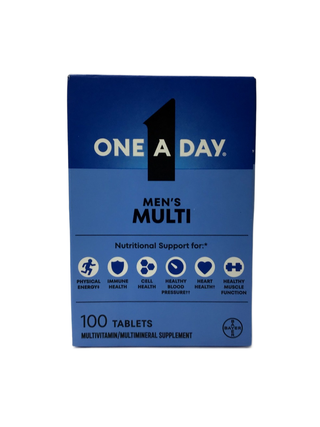 One A Day One A Day Men's Multi Multivitamin/Multimineral Supplement, 100 ct