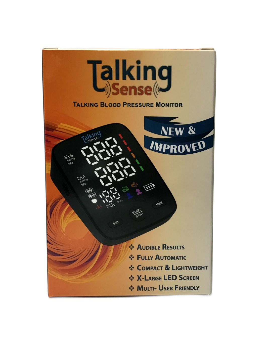 Talking Sense Talking Sense Talking Blood Pressure Monitor, 1 ct, photo 1