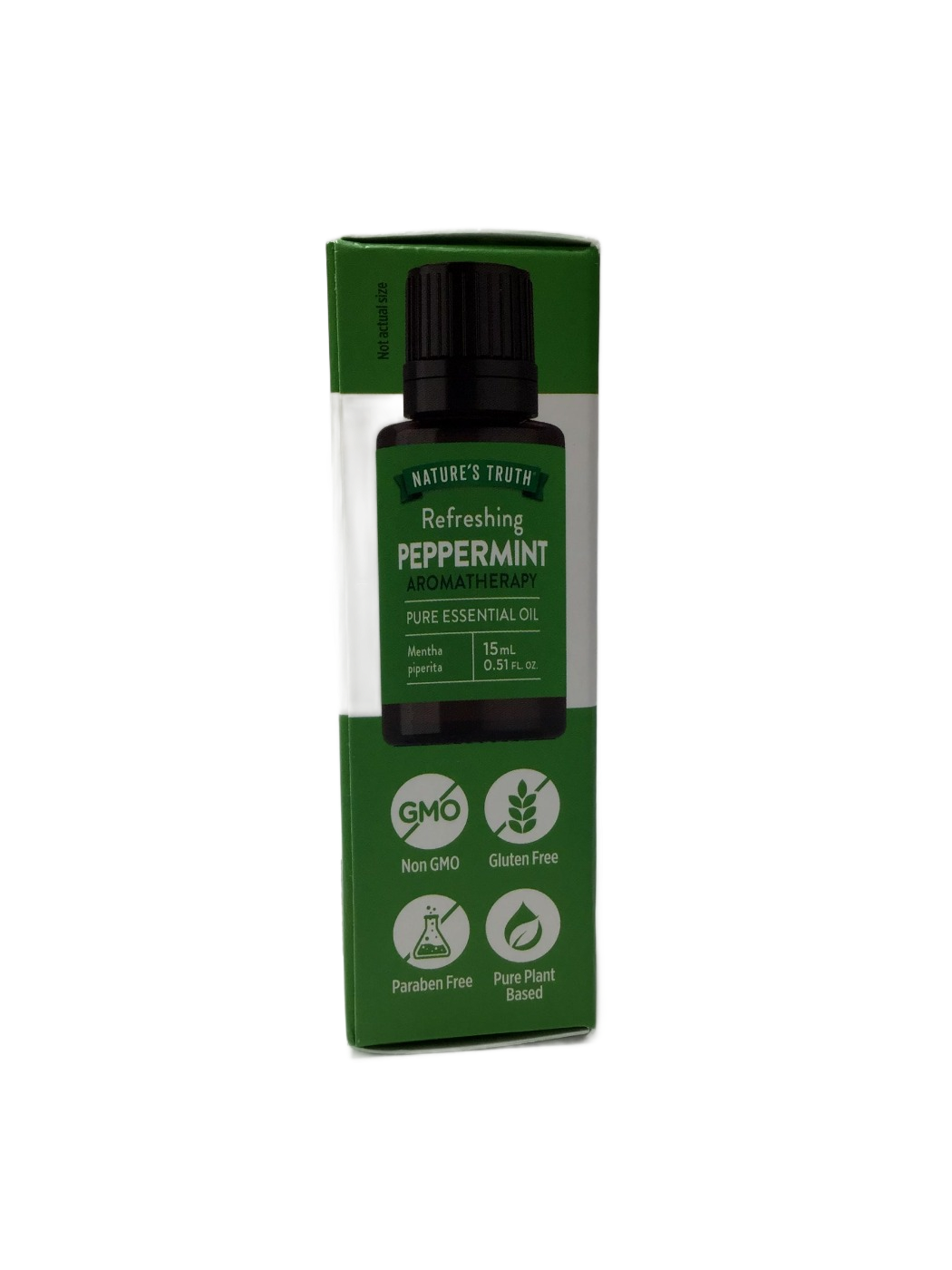 Nature's Truth Nature's Truth Refreshing Peppermint Pure Essential Oil Aromatherapy, 0.51 fl oz
