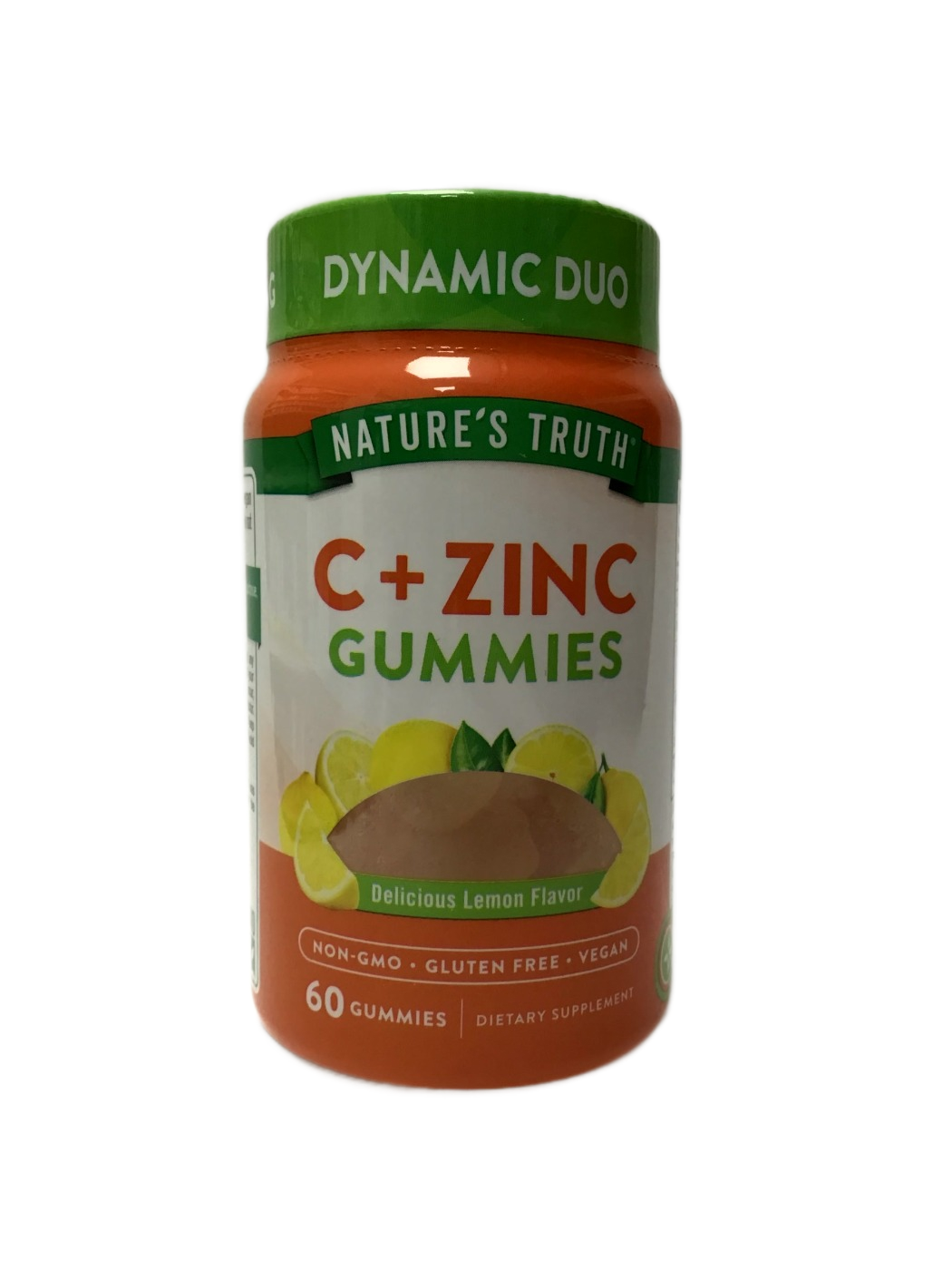 Nature's Truth Nature's Truth C + Zinc Gummies, Delicious Lemon Flavor, 60 ct