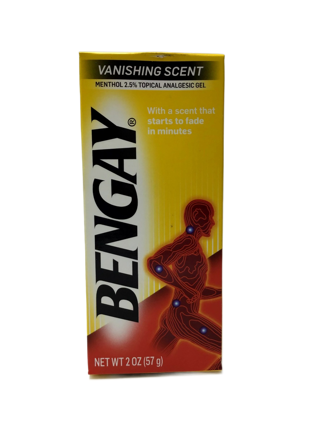 Bengay Bengay Vanishing Scent Menthol 2.5% Topical Analgesic Gel, 2 oz