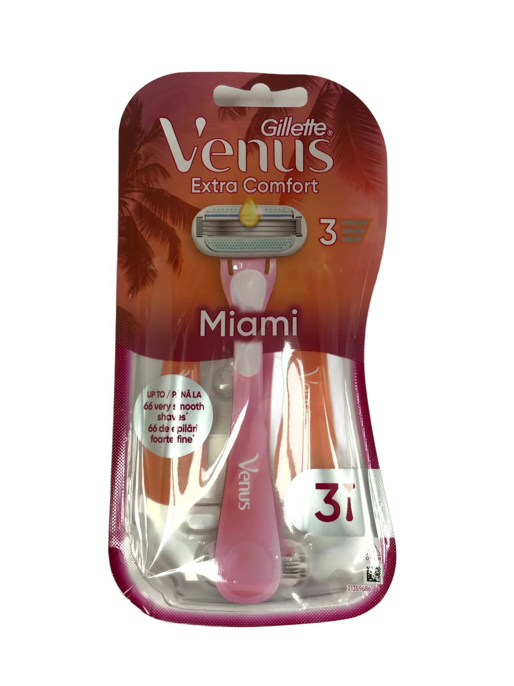 Gillette Venus Gillette Venus Extra Comfort Miami, 3 ct, photo 1