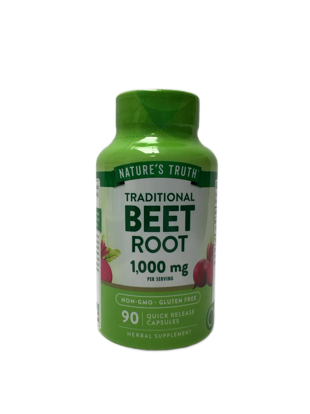 Nature's Truth Nature's Truth Traditional Beet Root 1,000 mg Quick Release Capsules, 90 ct