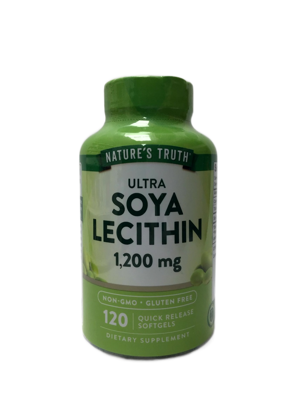 Nature's Truth Nature's Truth Ultra Soya Lecithin 1,200 mg Quick Release Softgels, 120 ct