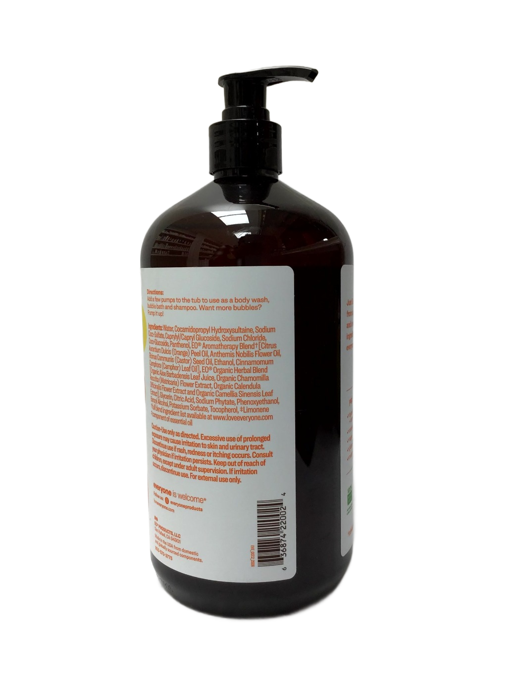 everyone everyone Kids 3in1 Soap Orange Squeeze, 32 fl oz, photo 2