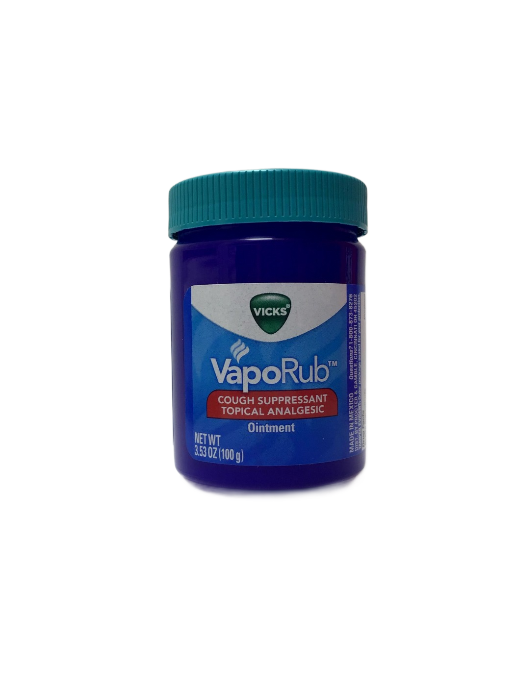 Vicks Vicks VapoRub Cough Suppressant Topical Analgesic Ointment, photo 1