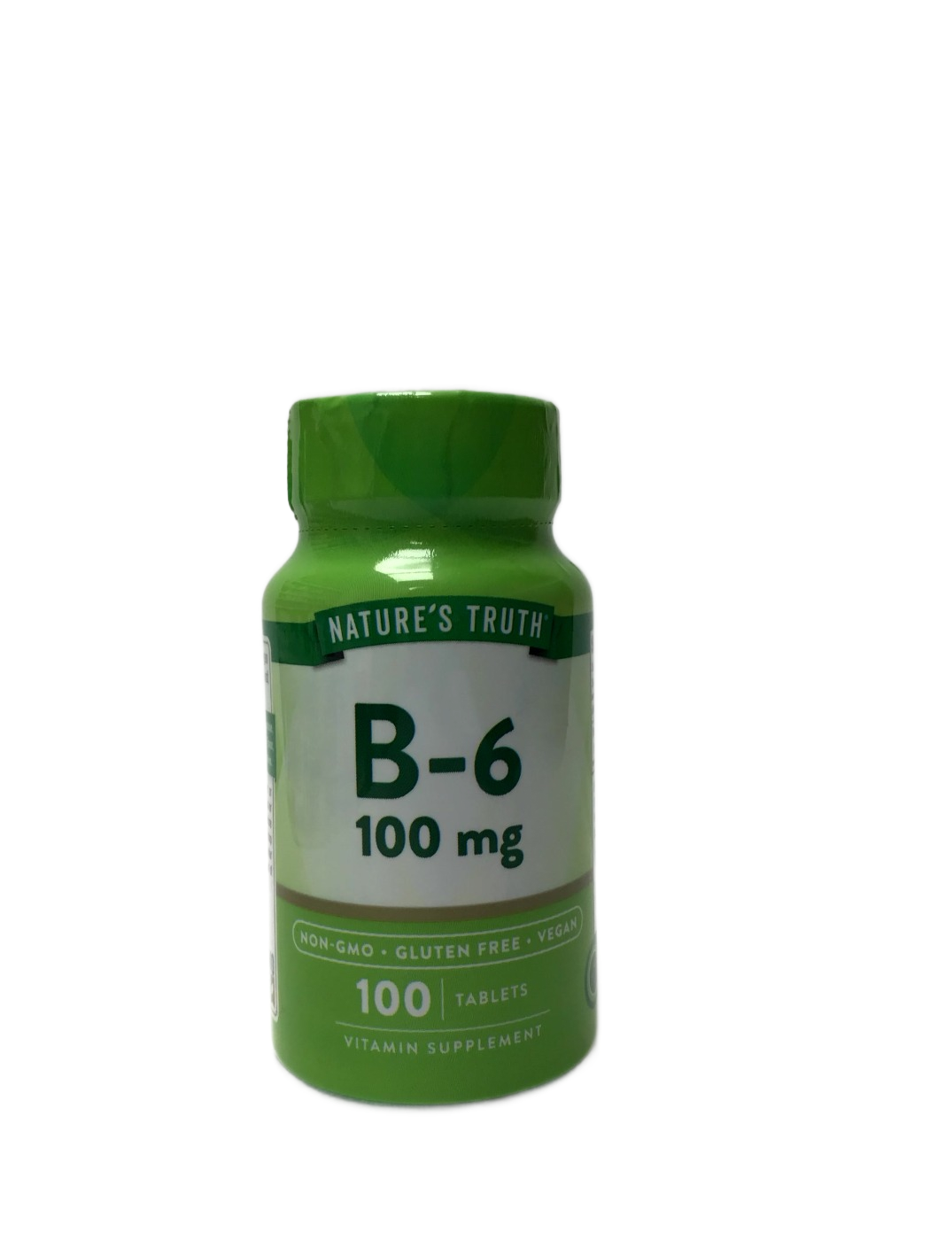 Nature's Truth Nature's Truth B-6 100 mg Tablets, 100 ct