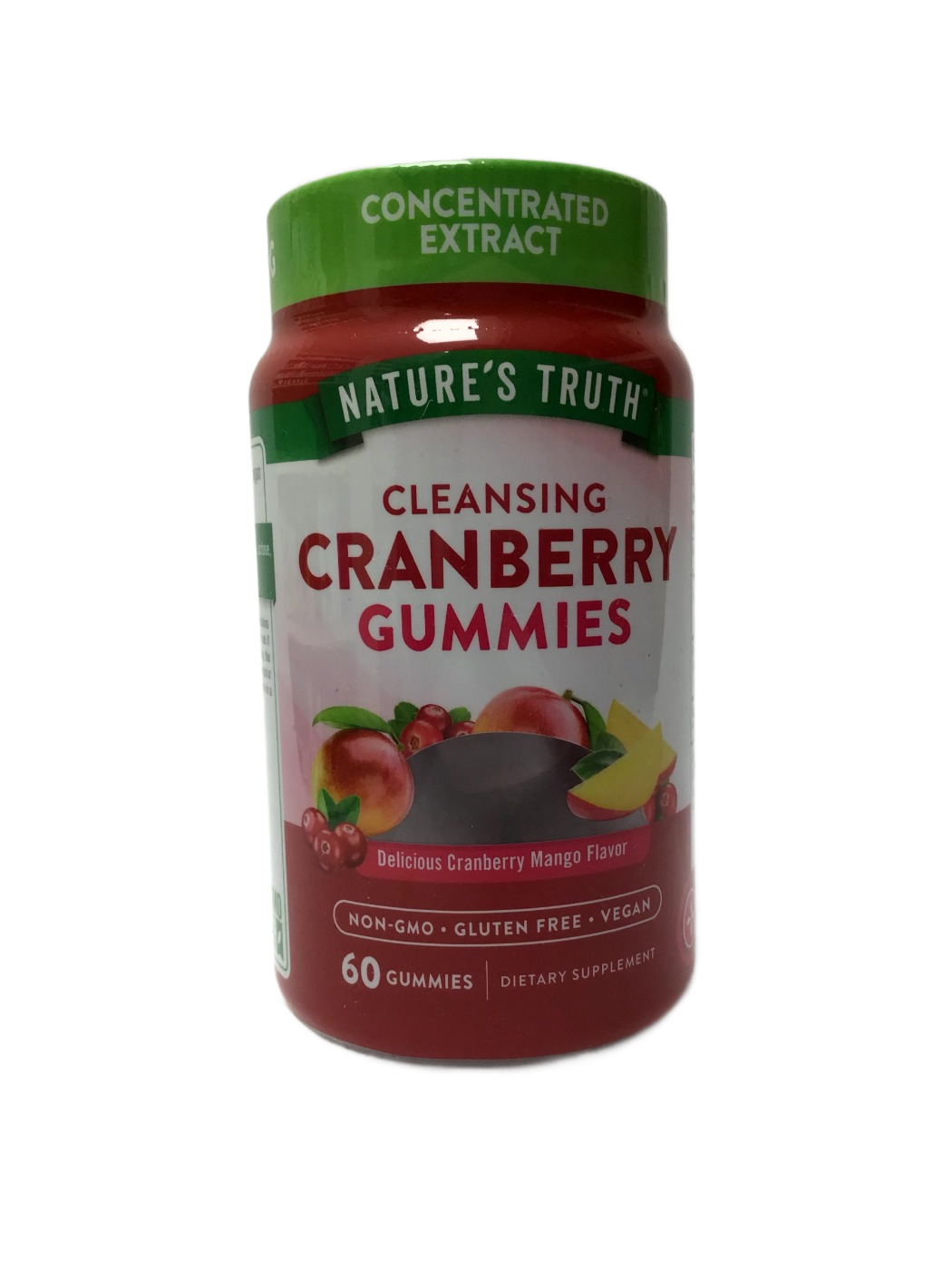 Nature's Truth Nature's Truth Cleansing Cranberry Gummies Cranberry Mango Flavor, 60 ct
