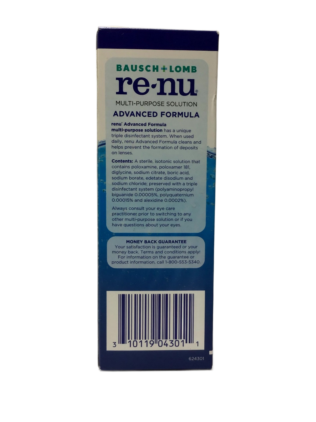 Bausch + Lomb Bausch + Lomb renu Multi-Purpose Solution Advanced Formula, 4 fl oz, photo 4