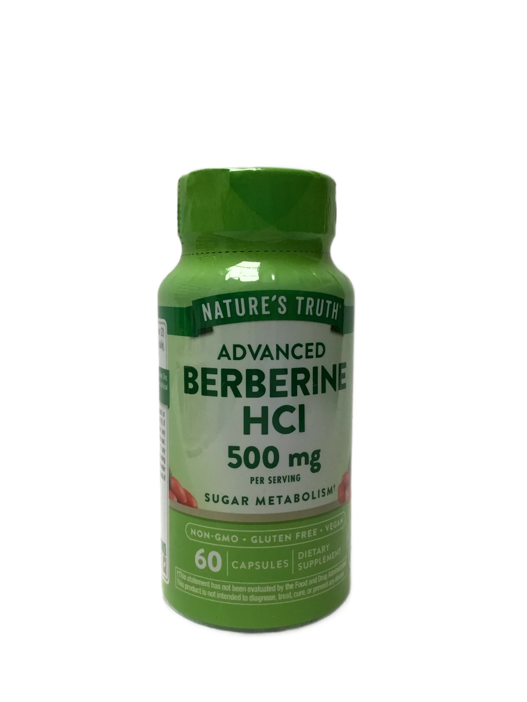 Nature's Truth Nature's Truth Advanced Berberine HCl 500 mg Capsules, 60 ct