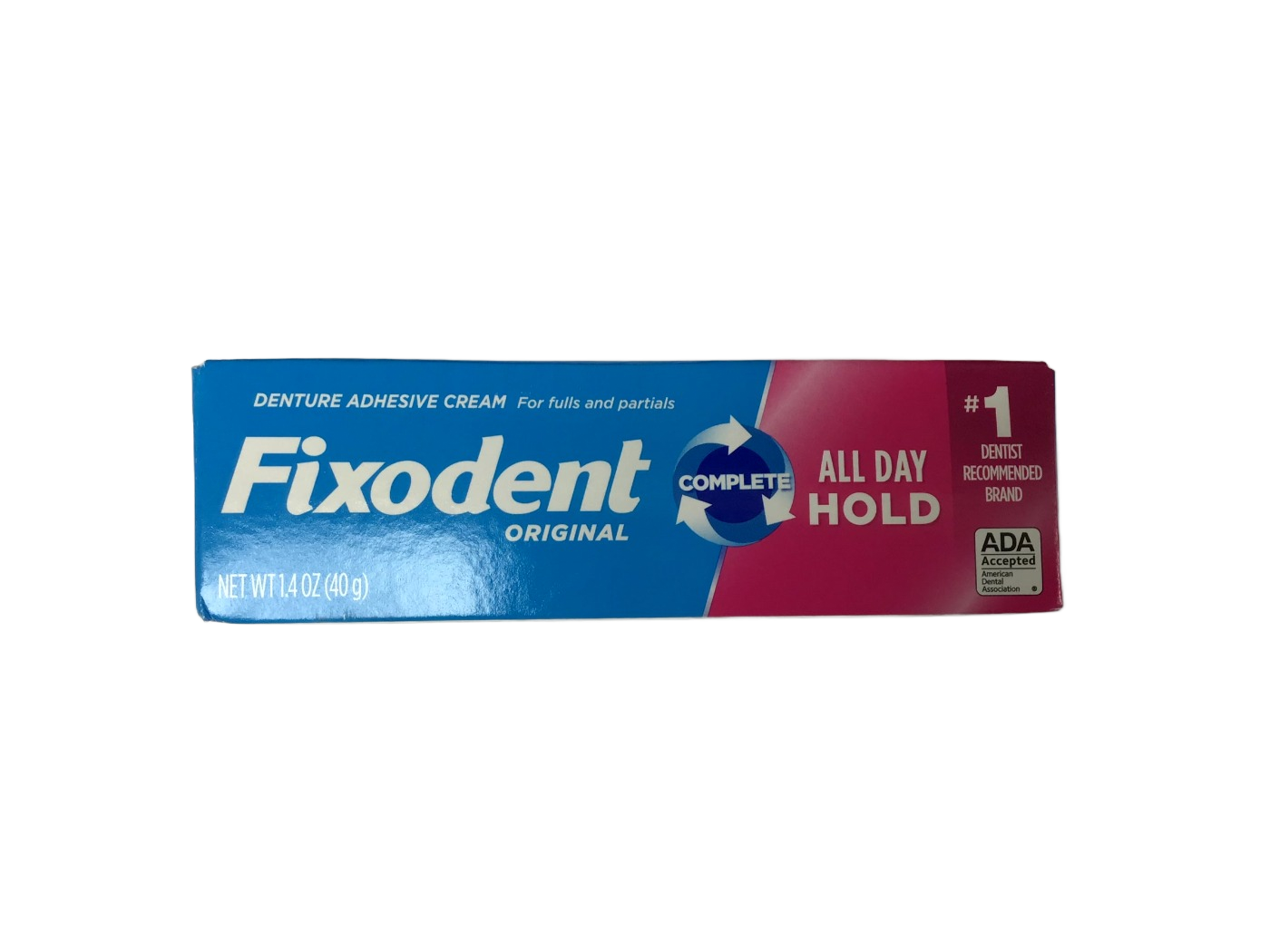 Fixodent Fixodent Complete Original Denture Adhesive Cream, 1.4 oz, photo 1