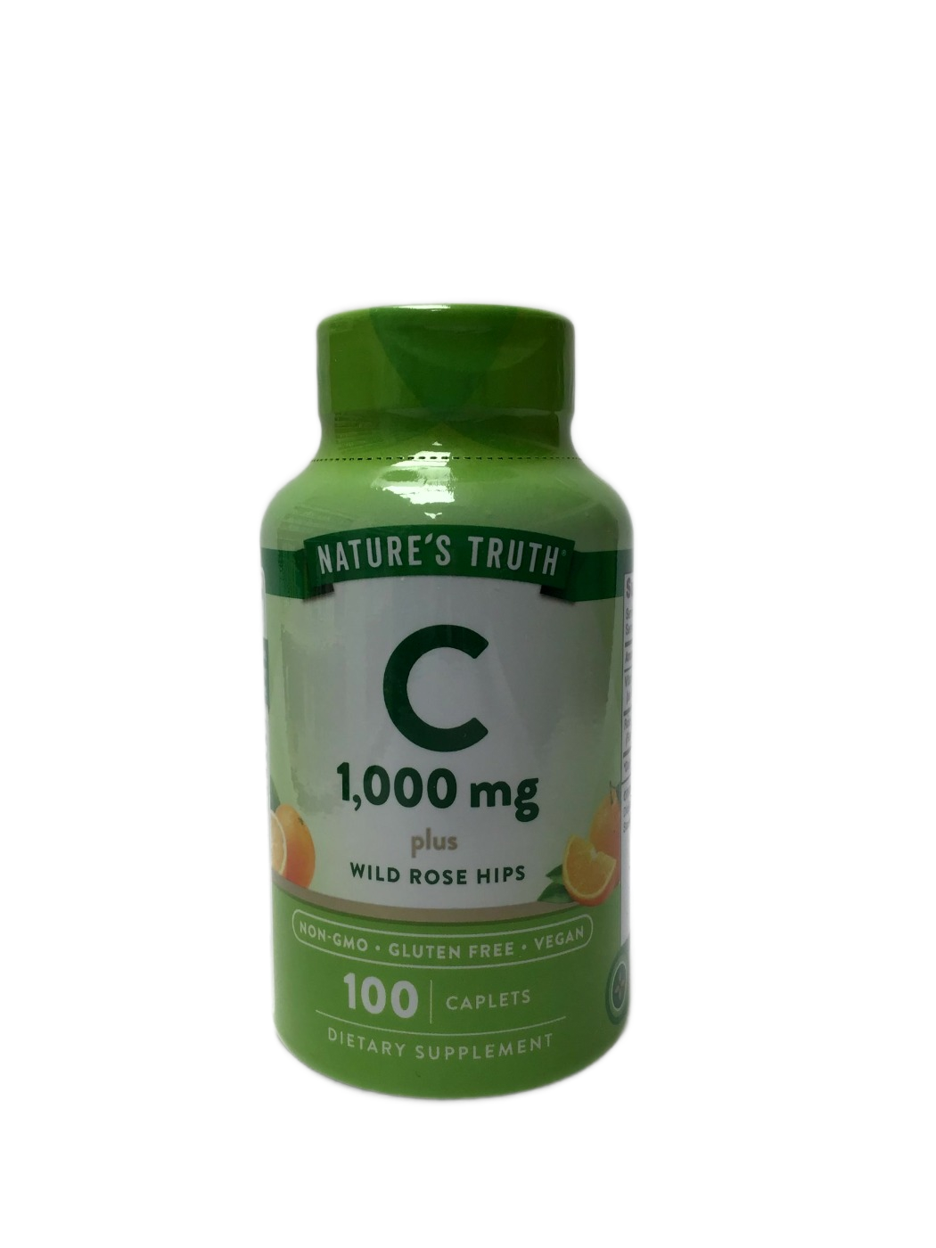 Nature's Truth Nature's Truth C 1,000 mg plus Wild Rose Hips Caplets, 100 ct