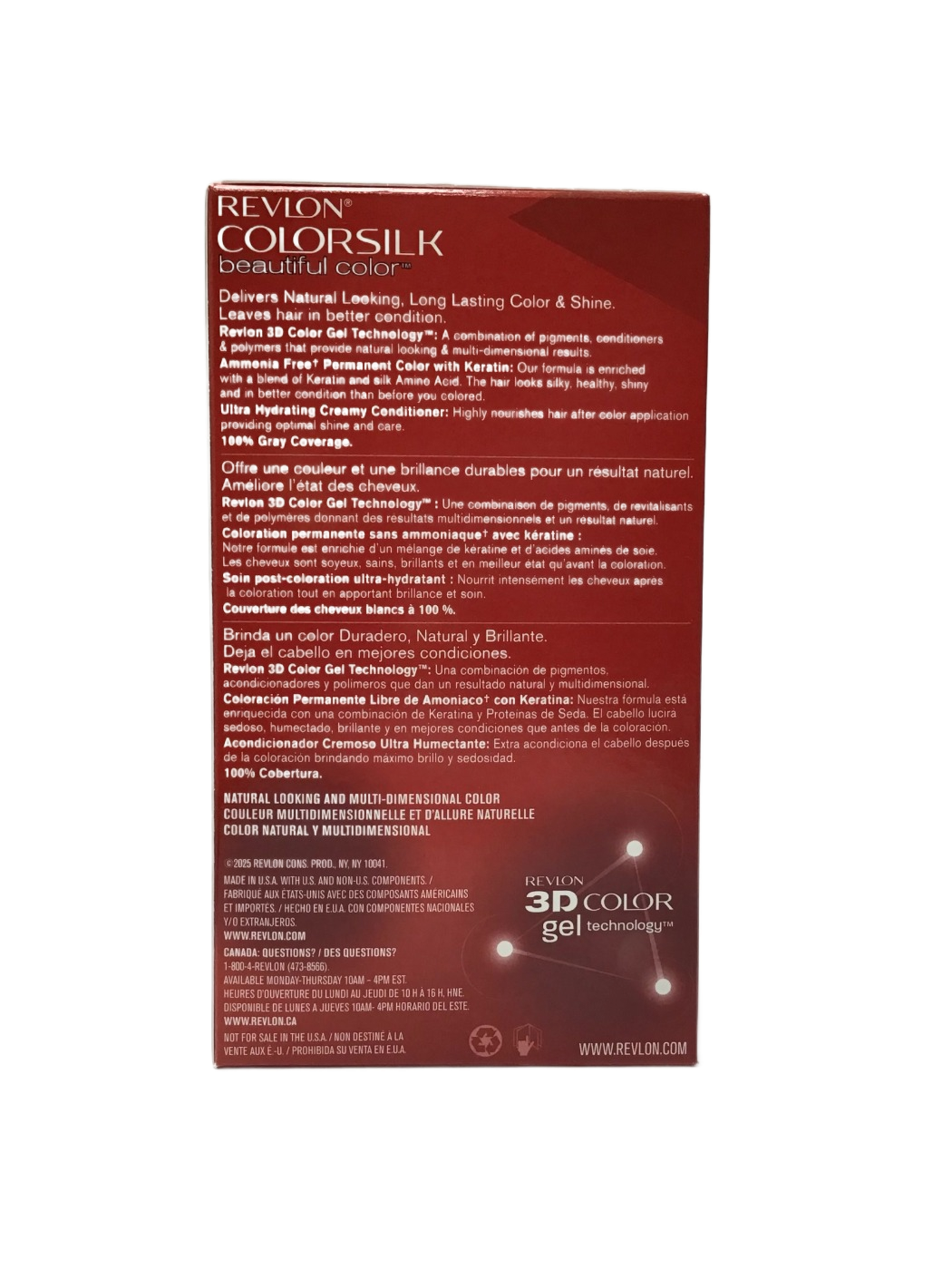 Revlon Revlon Colorsilk Beautiful Color 47 Medium Rich Brown, 1 ct, photo 5