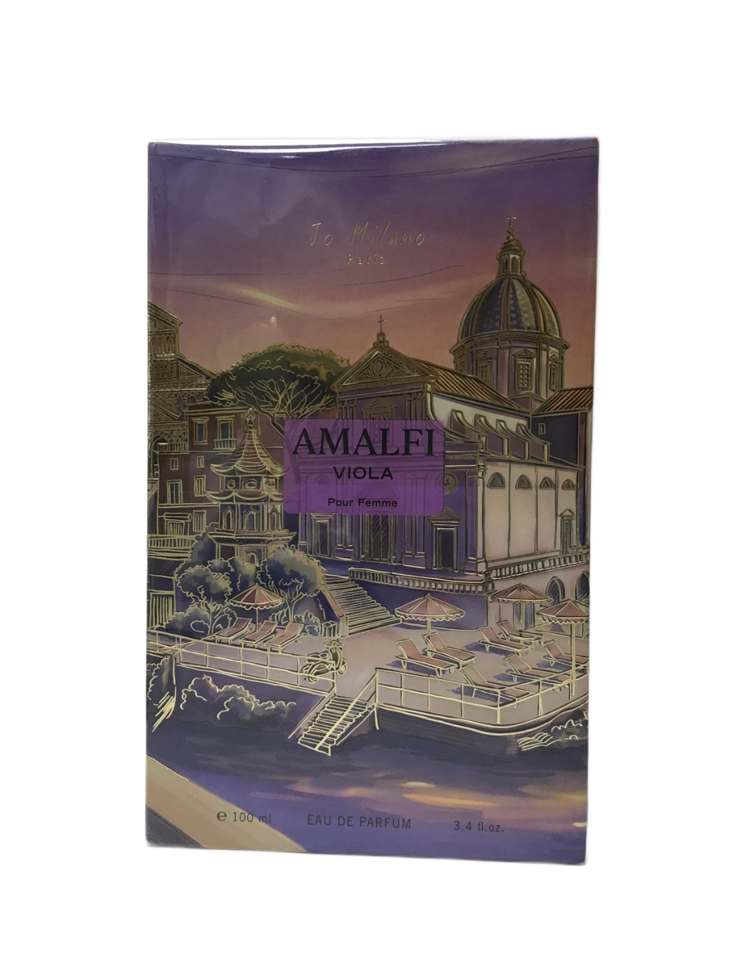 Jo Milano Paris Jo Milano Paris Amalfi Viola Pour Femme Eau de Parfum, 3.4 fl oz