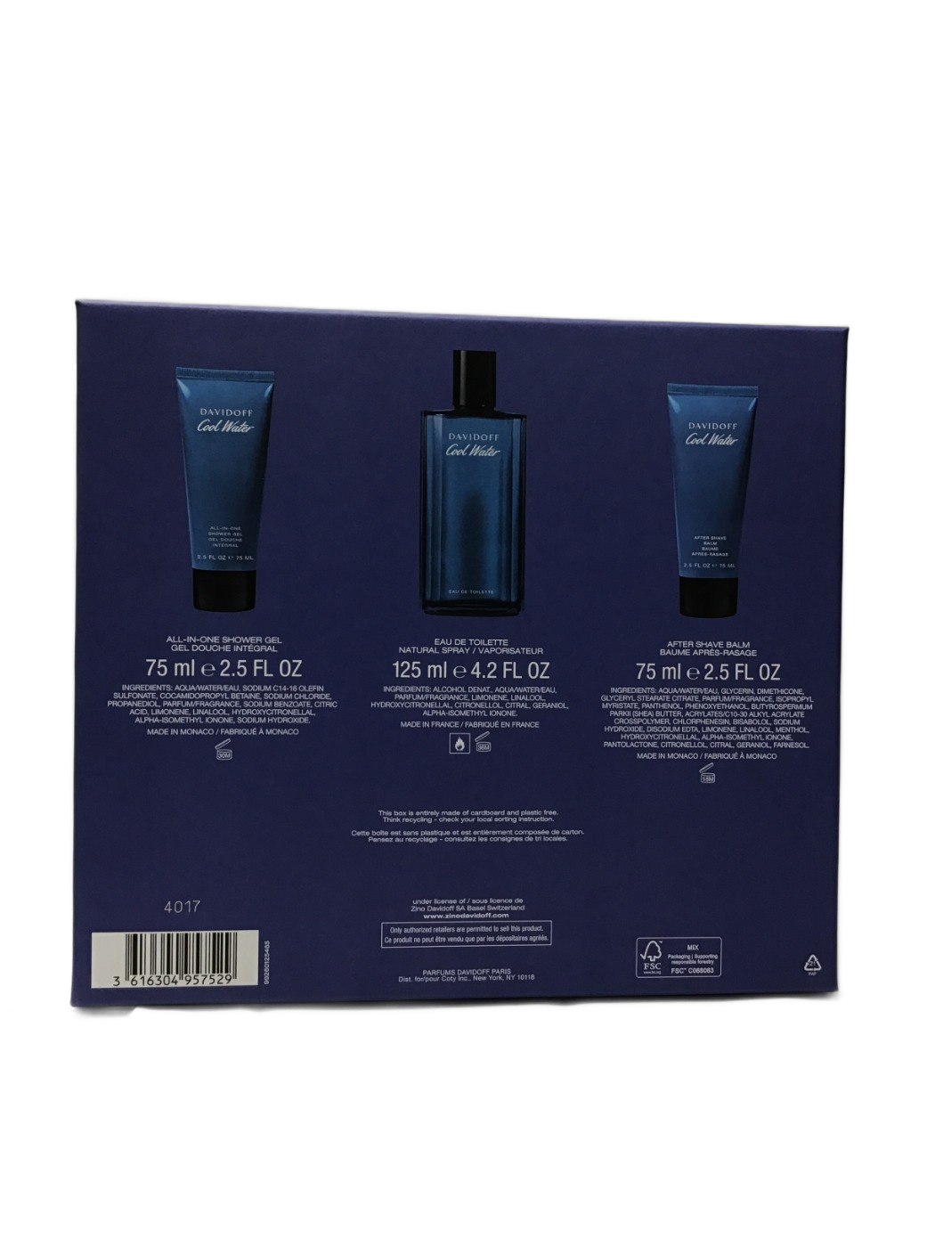 Davidoff Davidoff Cool Water, 3 ct, photo 2