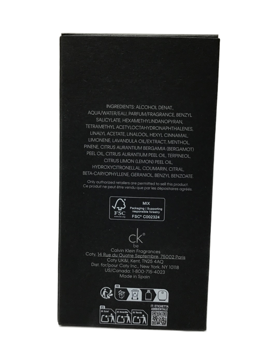 Calvin Klein Calvin Klein Ck Be Eau de Toilette, 3.3 fl oz, photo 2