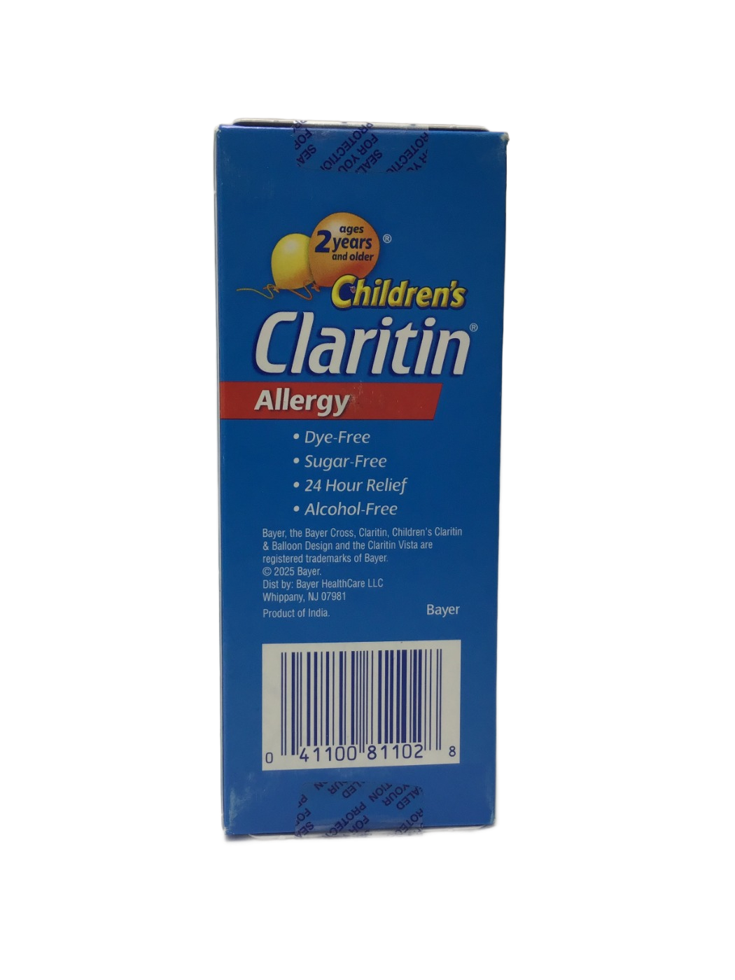 Claritin Claritin Children's Allergy Loratadine Oral Solution 5 mg/5 mL Grape Taste, 4 fl oz, photo 3