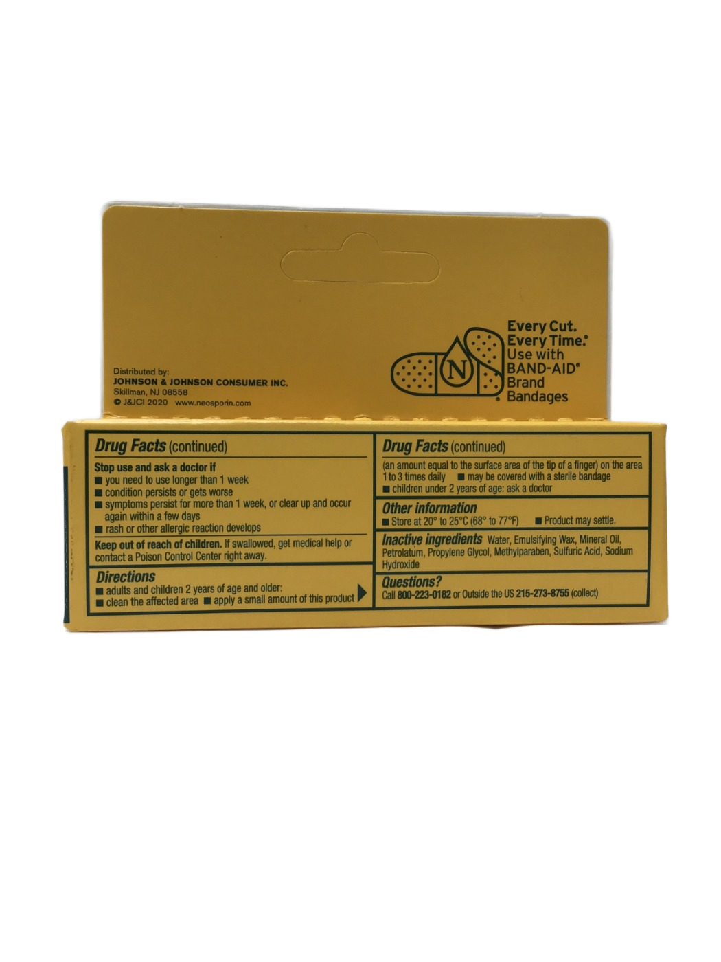 Neosporin Neosporin + Pain Relief Maximum Strength First Aid Antibiotic/Pain Relieving Cream, 0.5 oz, photo 3