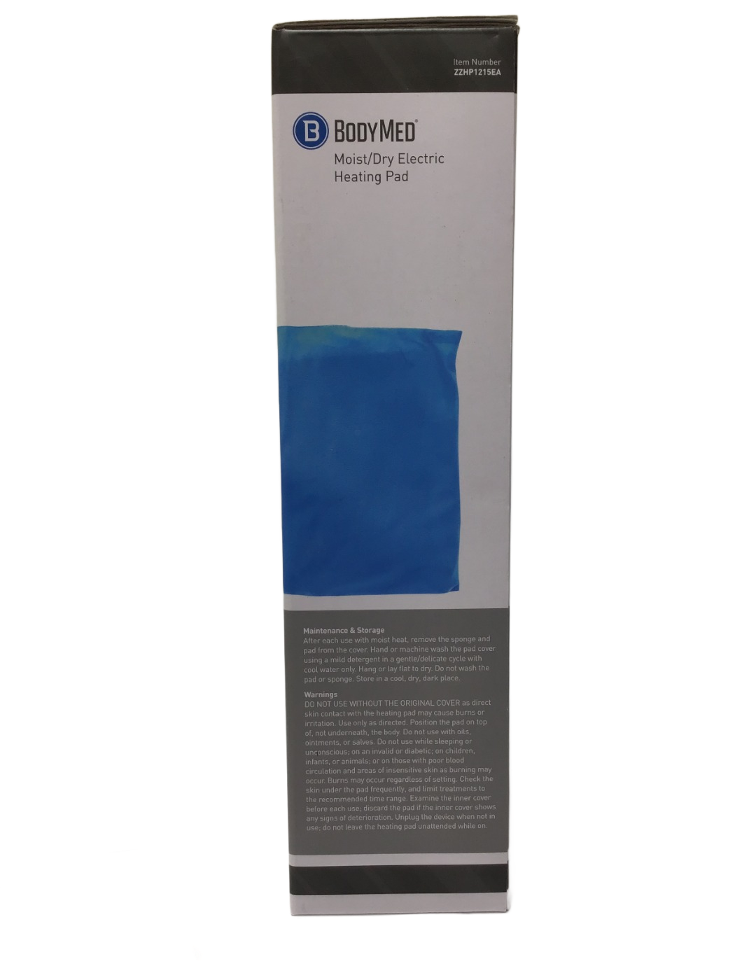 BodyMed BodyMed Moist/Dry Electric Heating Pad, Standard Size 12 x 15 in, 1 ct, photo 2