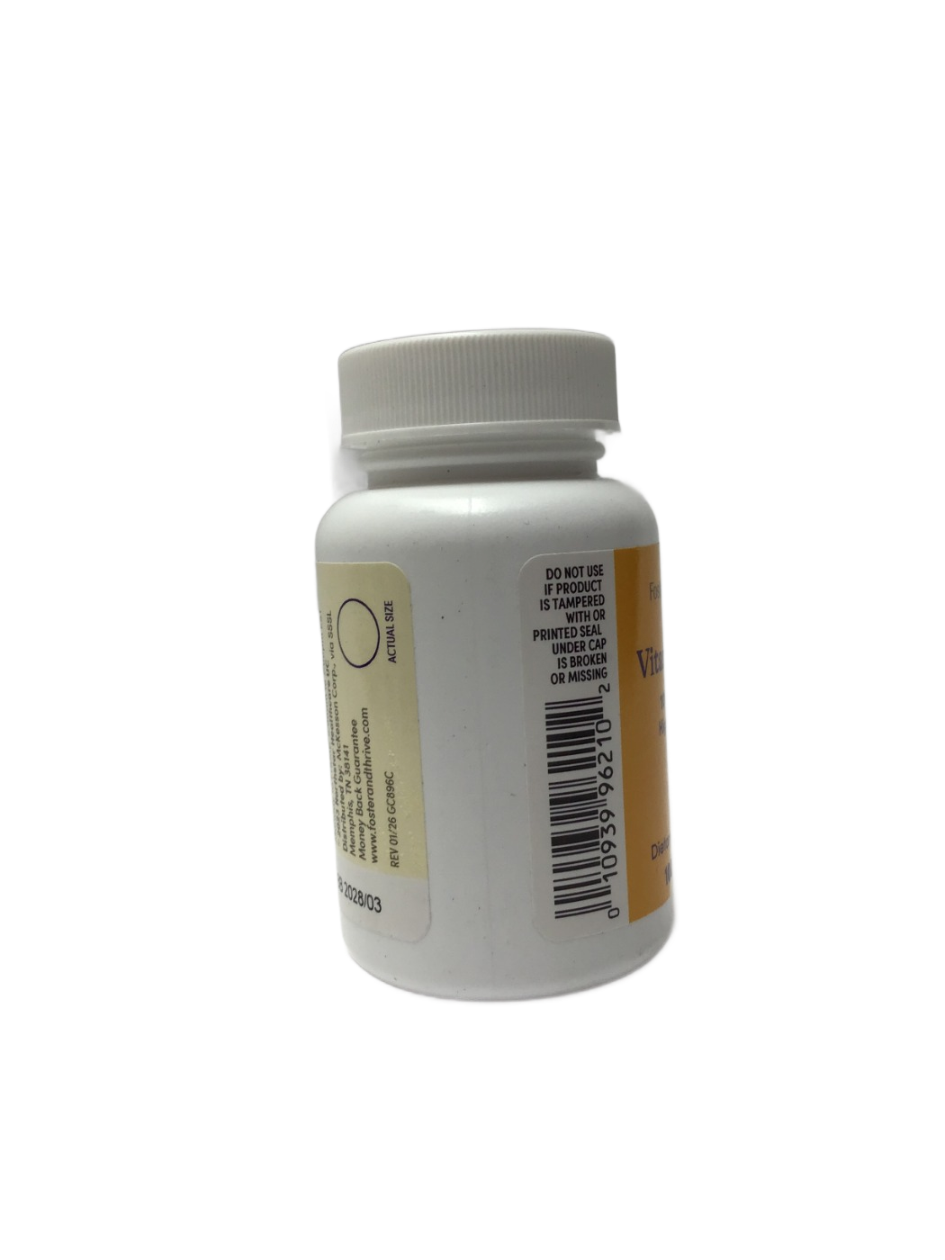 Foster & Thrive Foster & Thrive Vitamin B-12 1000 mcg High Potency, 100 ct, photo 2