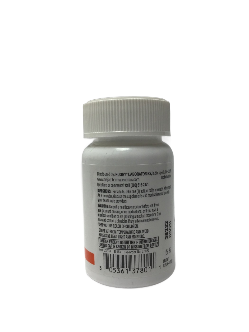 Rugby Rugby Vitamin B Complex, 100 ct, photo 2