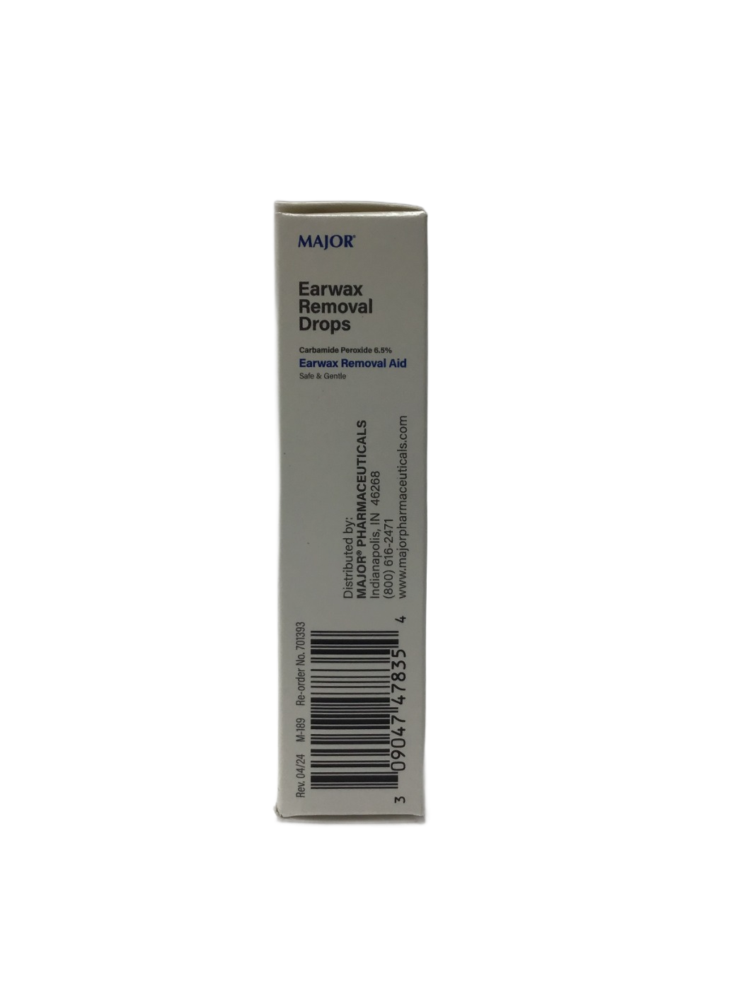 Major Major Earwax Removal Drops Carbamide Peroxide 6.5%, 0.5 fl oz, photo 2