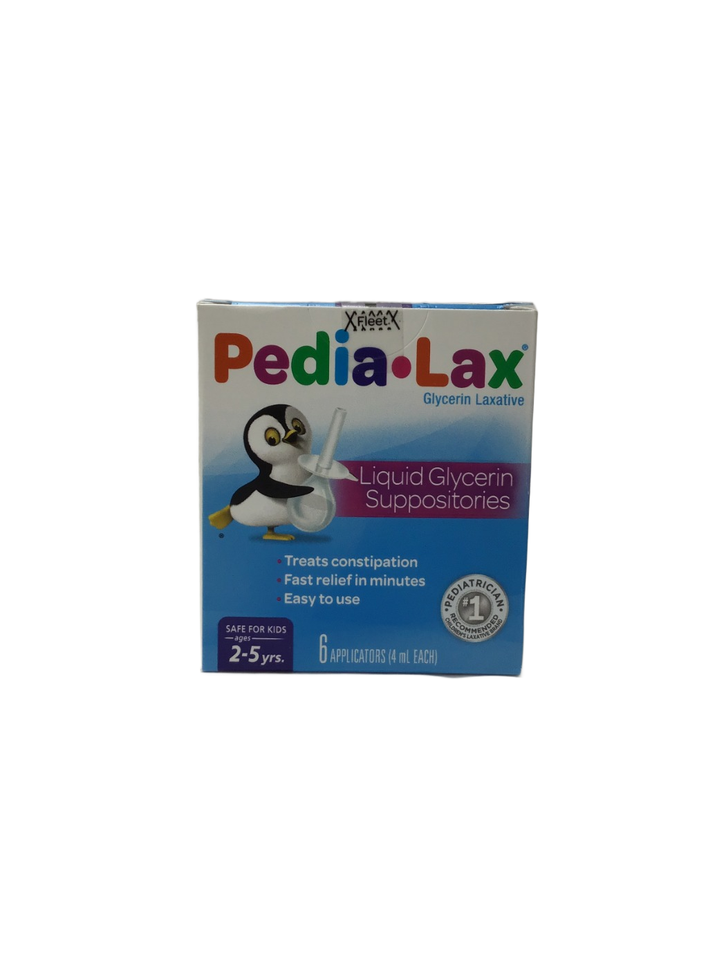 GWB Pedia-Lax - Liquid Glycerin Laxative Suppositories For Kids - 6 Ct, photo 1
