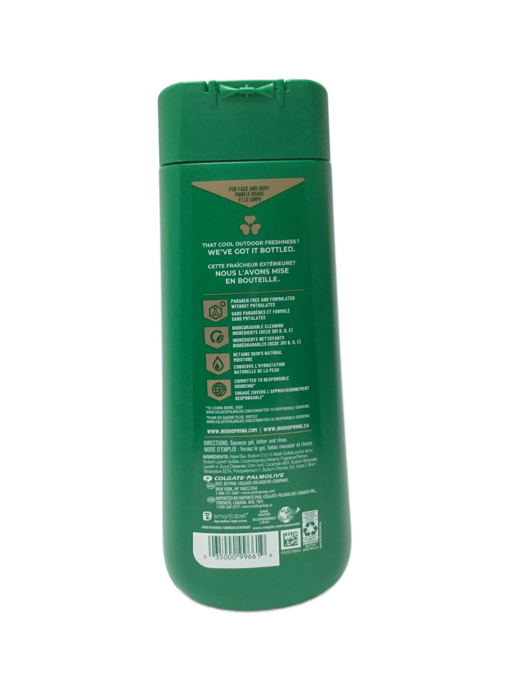 Irish Spring Irish Spring Moisture Blast Body Wash, 20 fl oz, photo 2