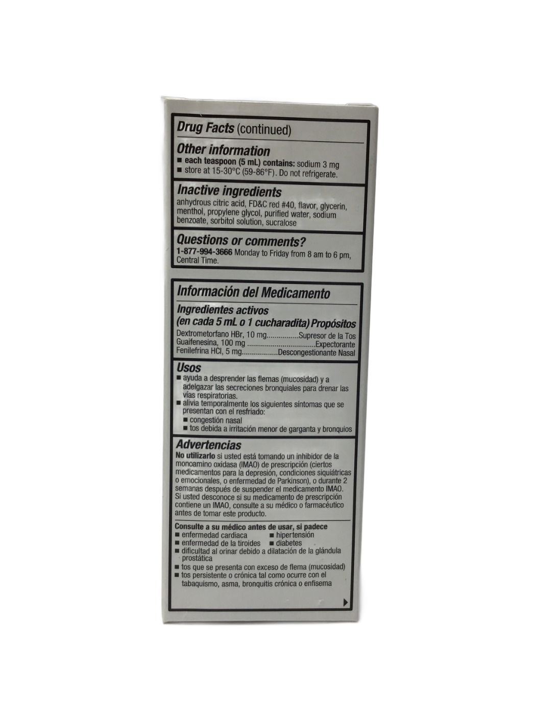 Tukol Tukol Multi-Symptom Cough & Congestion, 4 fl oz, photo 2