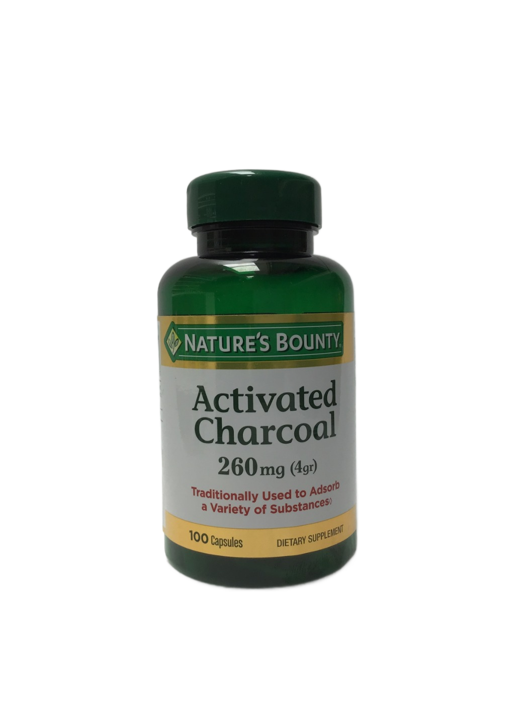 Nature's Bounty Nature's Bounty Activated Charcoal 260 mg (4gr), 100 ct