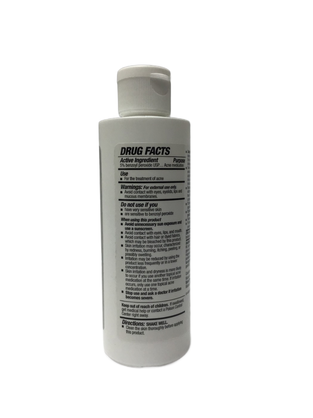 Burel Pharmaceuticals Burel Pharmaceuticals Benzoyl Peroxide Topical Wash 5%, 5 oz, photo 3