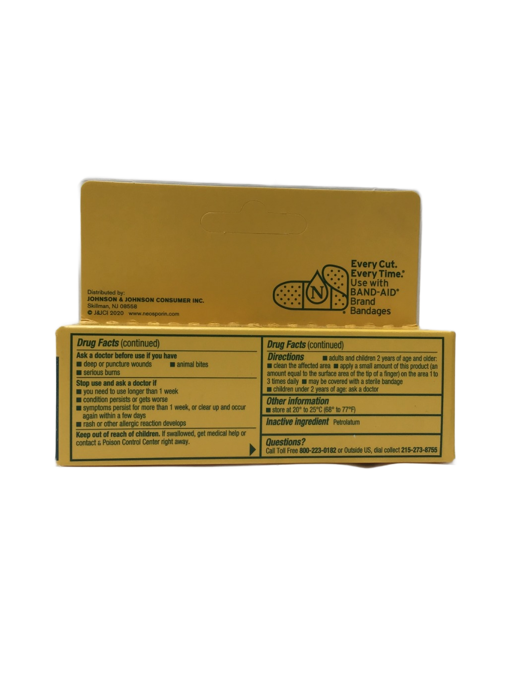 Neosporin Neosporin + Pain Relief Ointment, 0.5 oz, photo 3