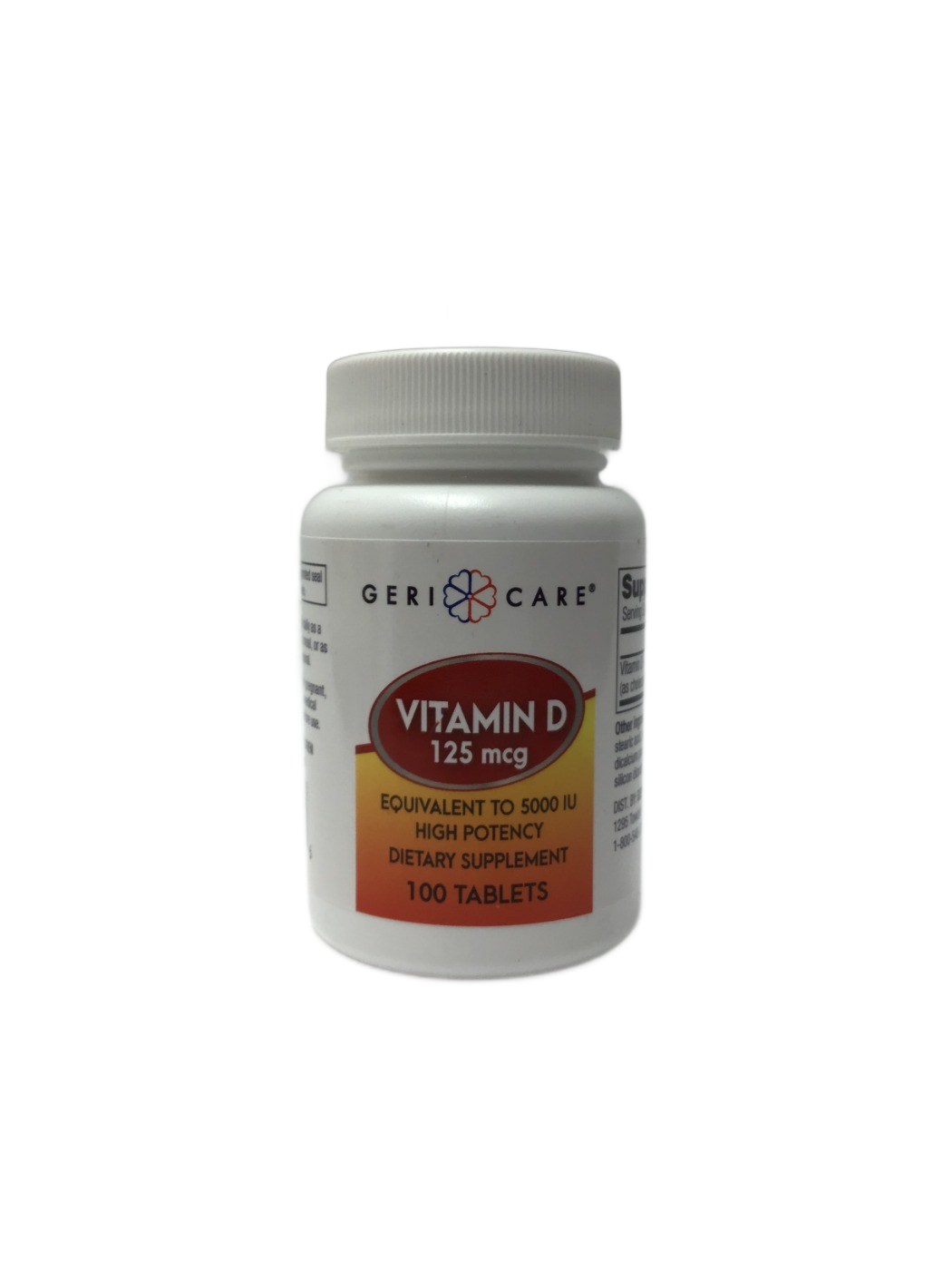 Geri-Care Geri-Care Vitamin D 125 mcg High Potency, 100 ct, photo 1