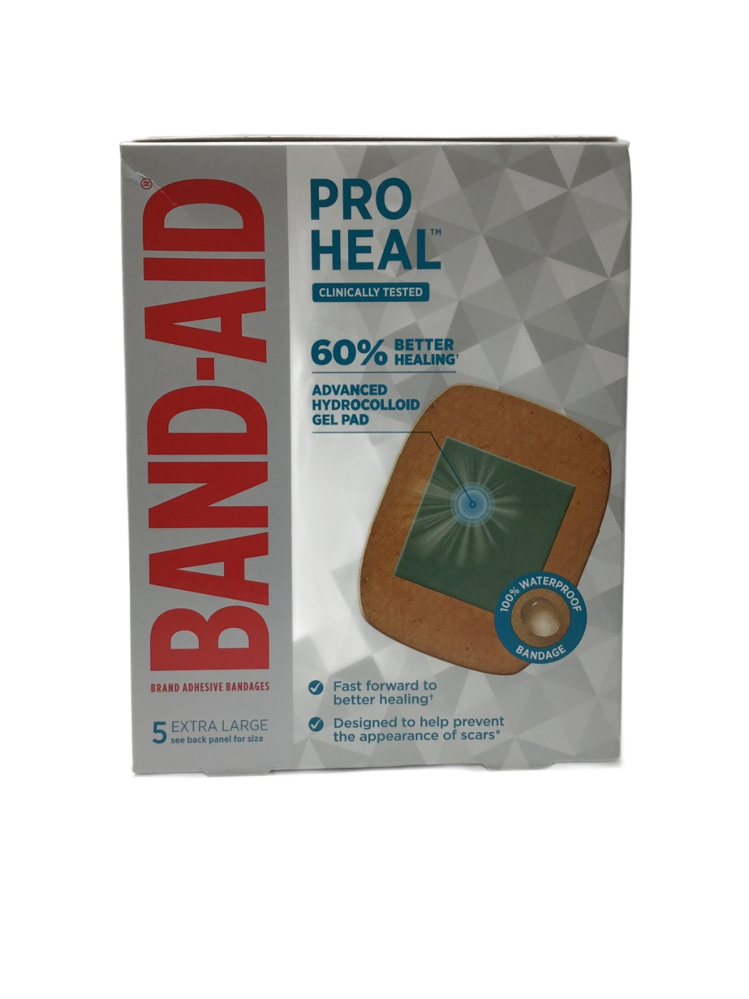 Band-Aid Band-Aid Pro Heal Adhesive Bandages Extra Large, 5 ct