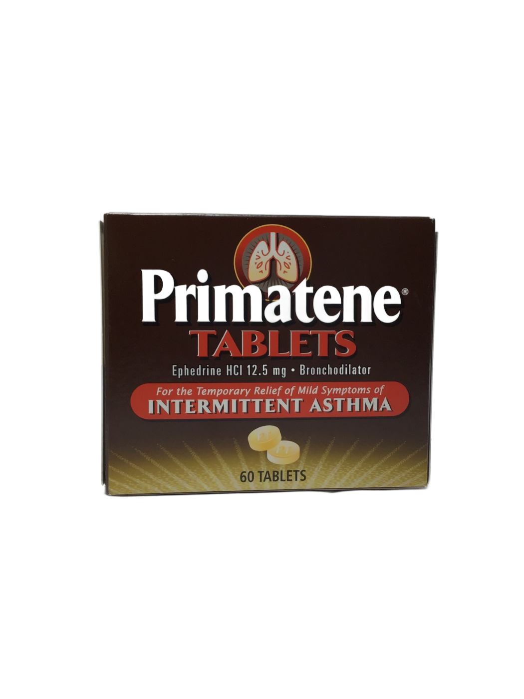 Primatene Primatene Tablets Ephedrine HCl 12.5 mg Bronchodilator, 60 ct