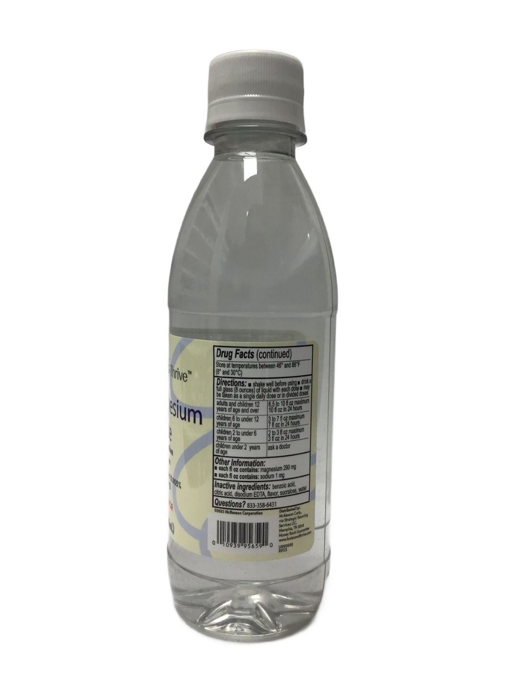 Foster & Thrive Foster & Thrive Magnesium Citrate Saline Laxative Oral Solution Cherry Flavor, 10 fl oz, photo 2