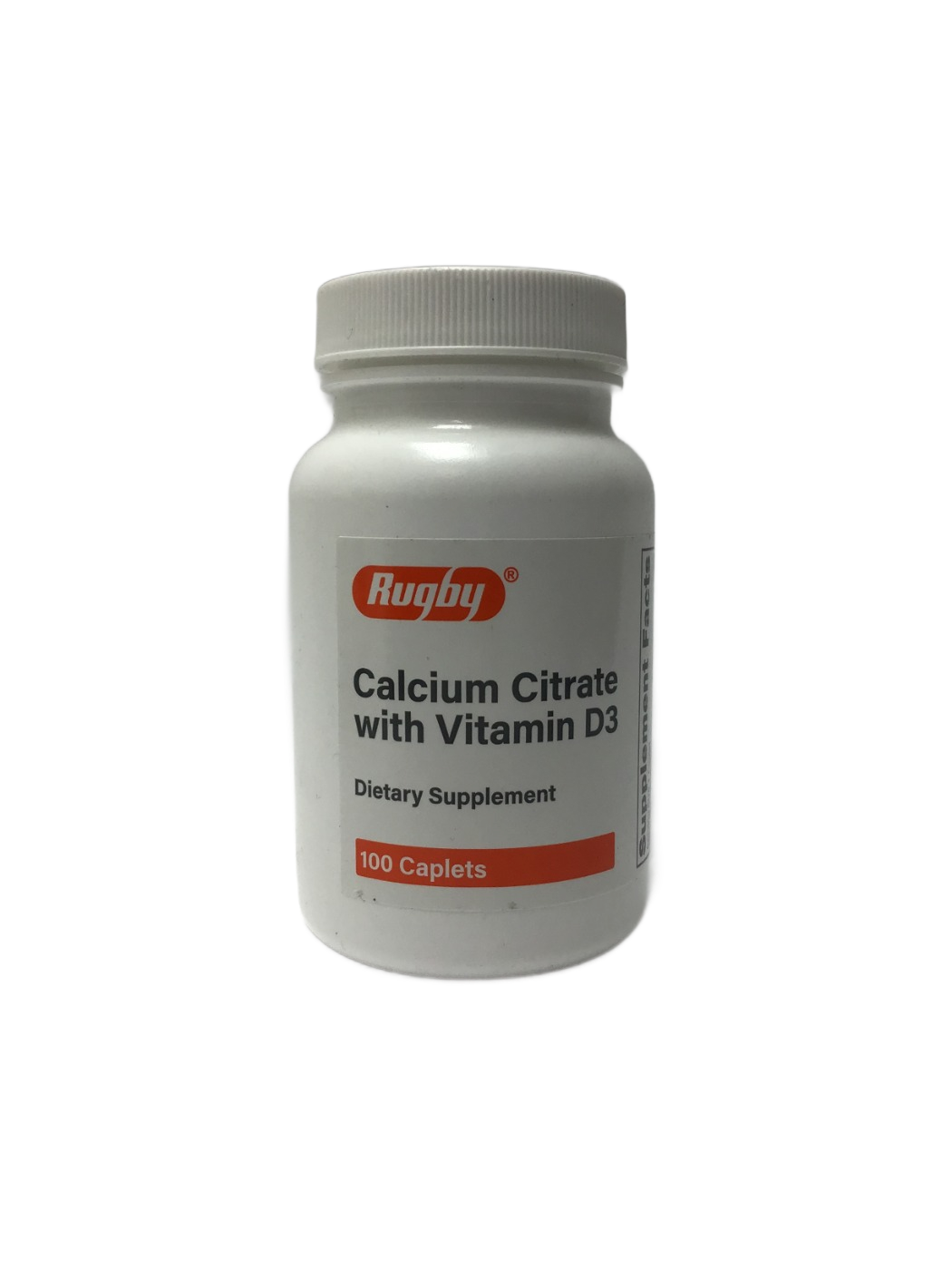 Rugby Rugby Calcium Citrate with Vitamin D3, 100 ct, photo 1