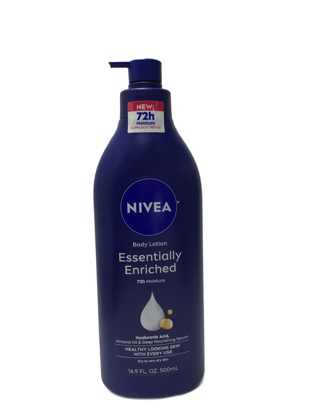 NIVEA NIVEA Essentially Enriched Body Lotion 72h Moisture, 16.9 fl oz